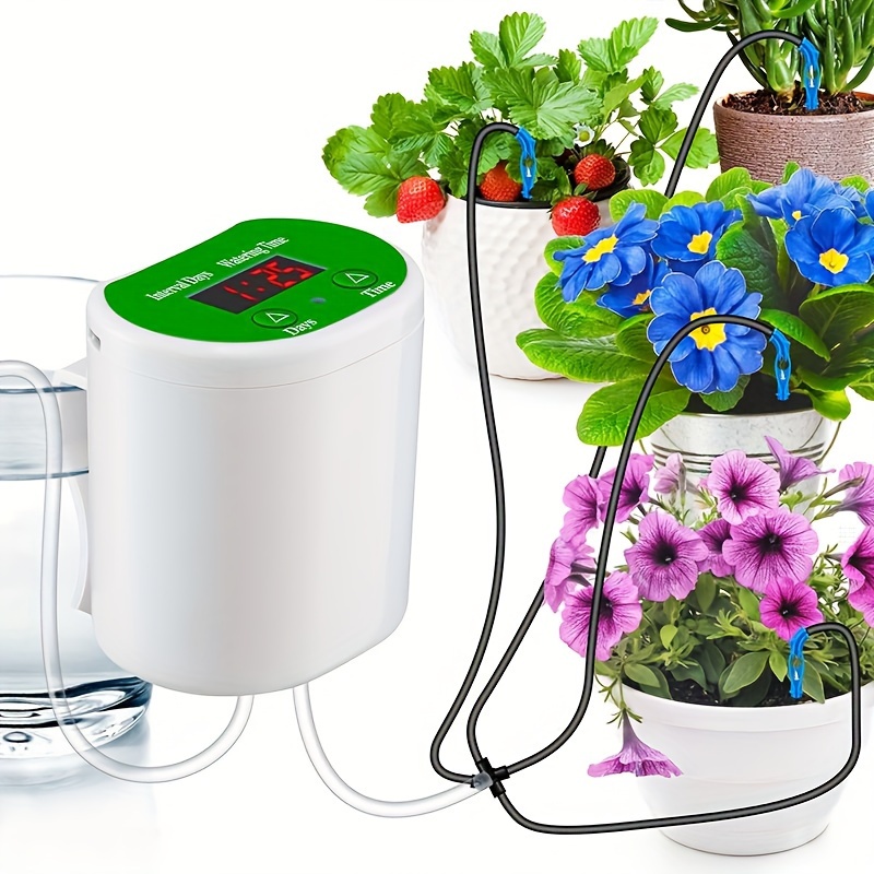 Sistema De Riego Por Goteo Automático Kits De Puntas De Gotero Para Macetas  Irrigación Herramientas Para Plantas Y Flores En Maceta De Jardín