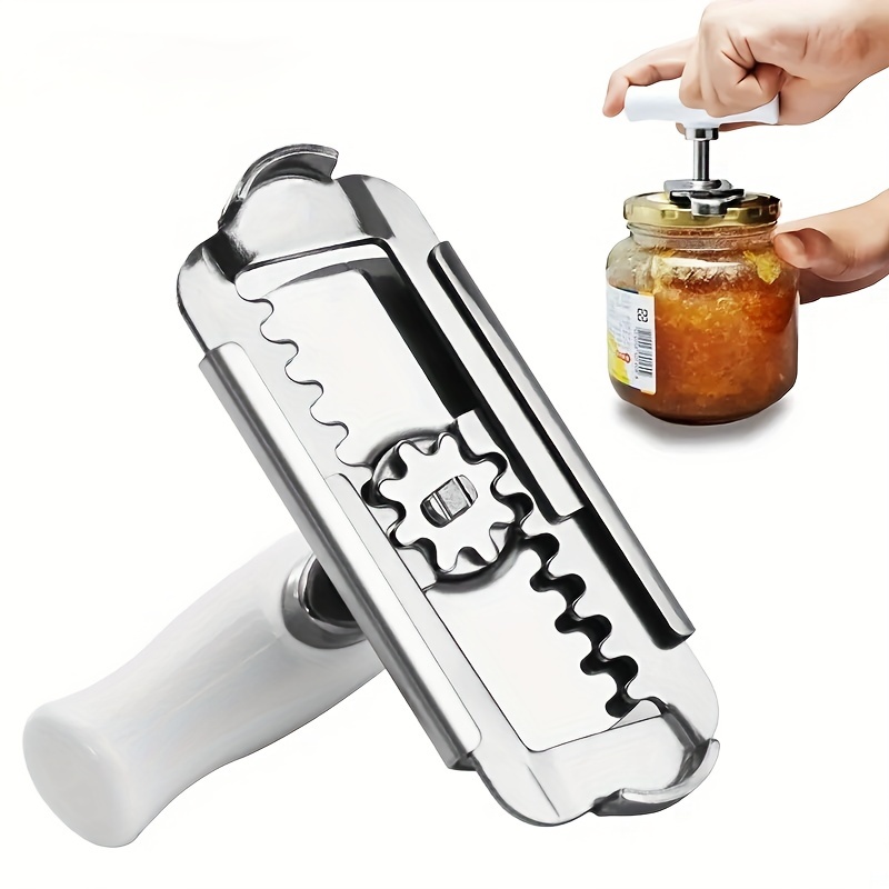 New Jar Opener Adjustable Stainless Steel Can Opener - Temu