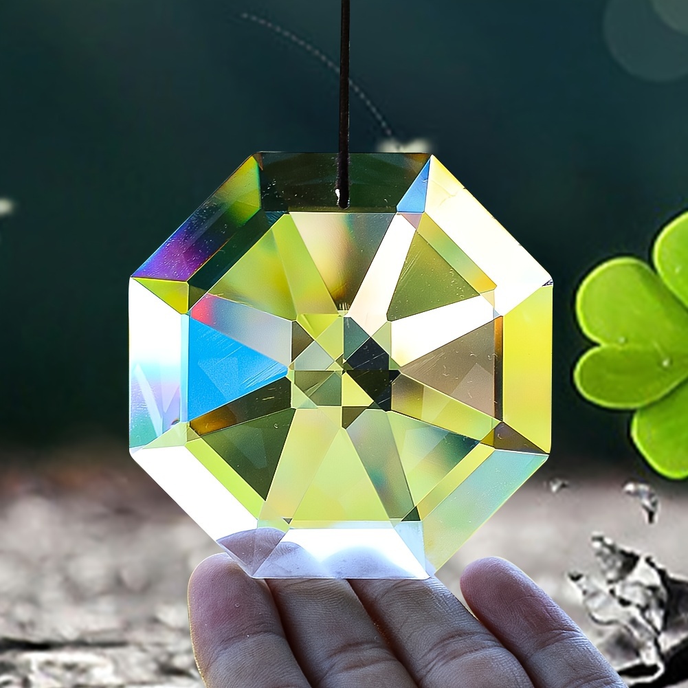 Hanging Crystal Chandelier Suncatchers Prism Pendant Rainbow - Temu