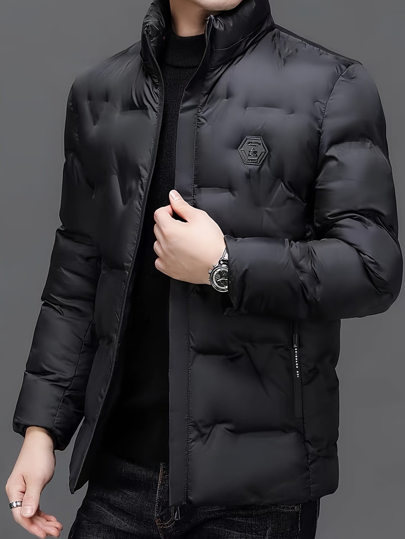 Daraz Latest Gents Jacket Design Signaize Winter Season Mens