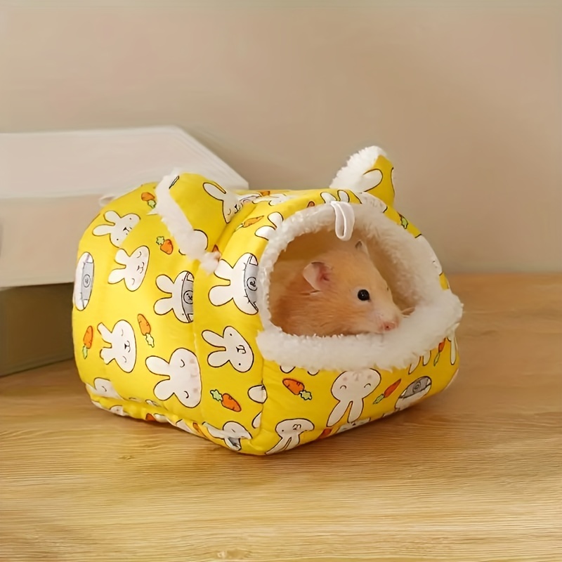 Small Pet Ceramic Nest Hamster Bed Bee Shaped Hut Suitable - Temu