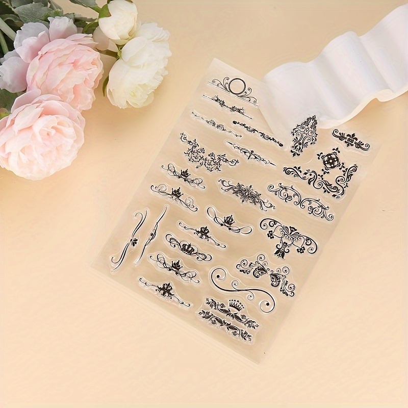 Transparent Stamp Clear Silicone Stamps Cards Making Diy - Temu