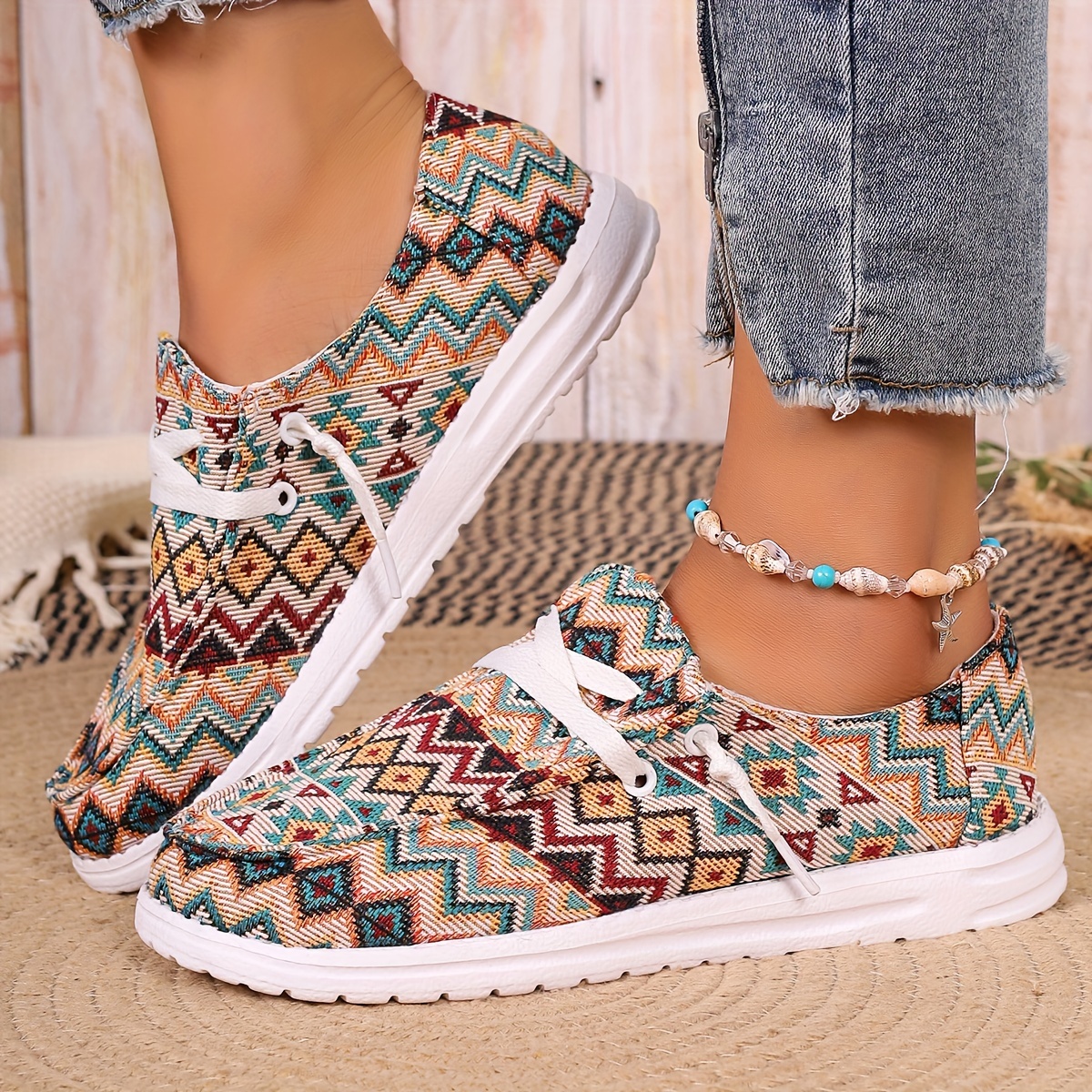 zapatillas lona moda mujer transpirables sin cordones bajas Temu