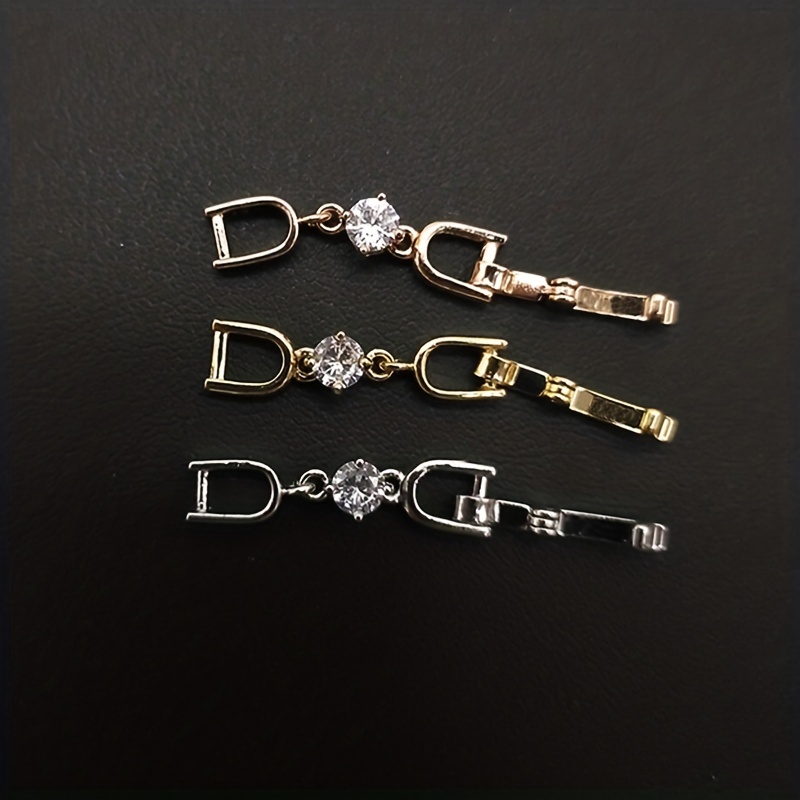 Metal Bracelets Extended Chain Necklace Extension Buckle Clasp