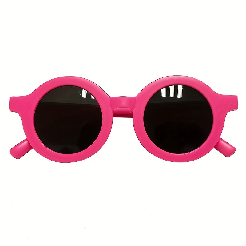 Polygonal Metal Children's Sunglasses High Quality Safe Cute Kids