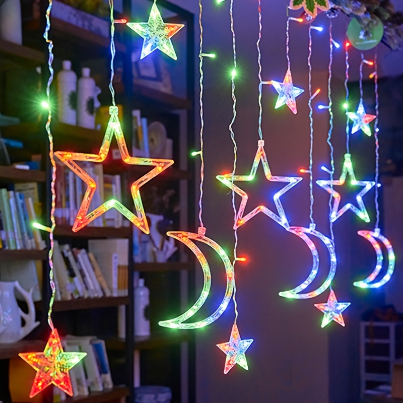 Outdoor Camping Lights Curtain Atmosphere String Lights - Temu