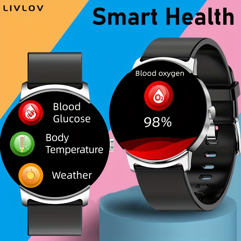 Smart Watch - Blood Oxygen, Heart Rate, Sleep Monitoring - Temu