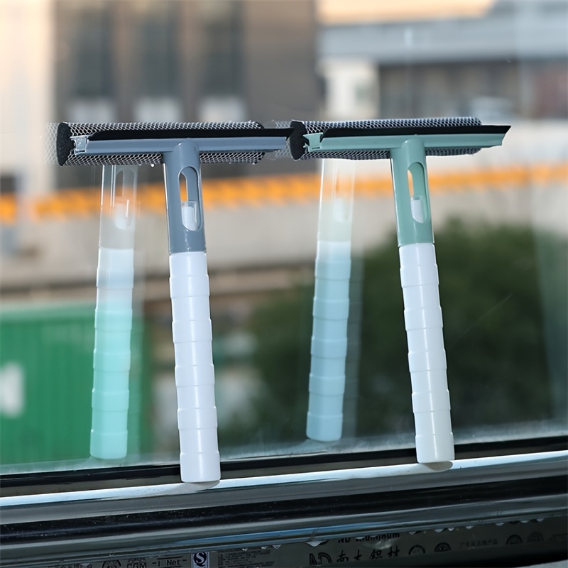 3 in 1 Water Spray Window Cleaner Window Squeegee - Temu