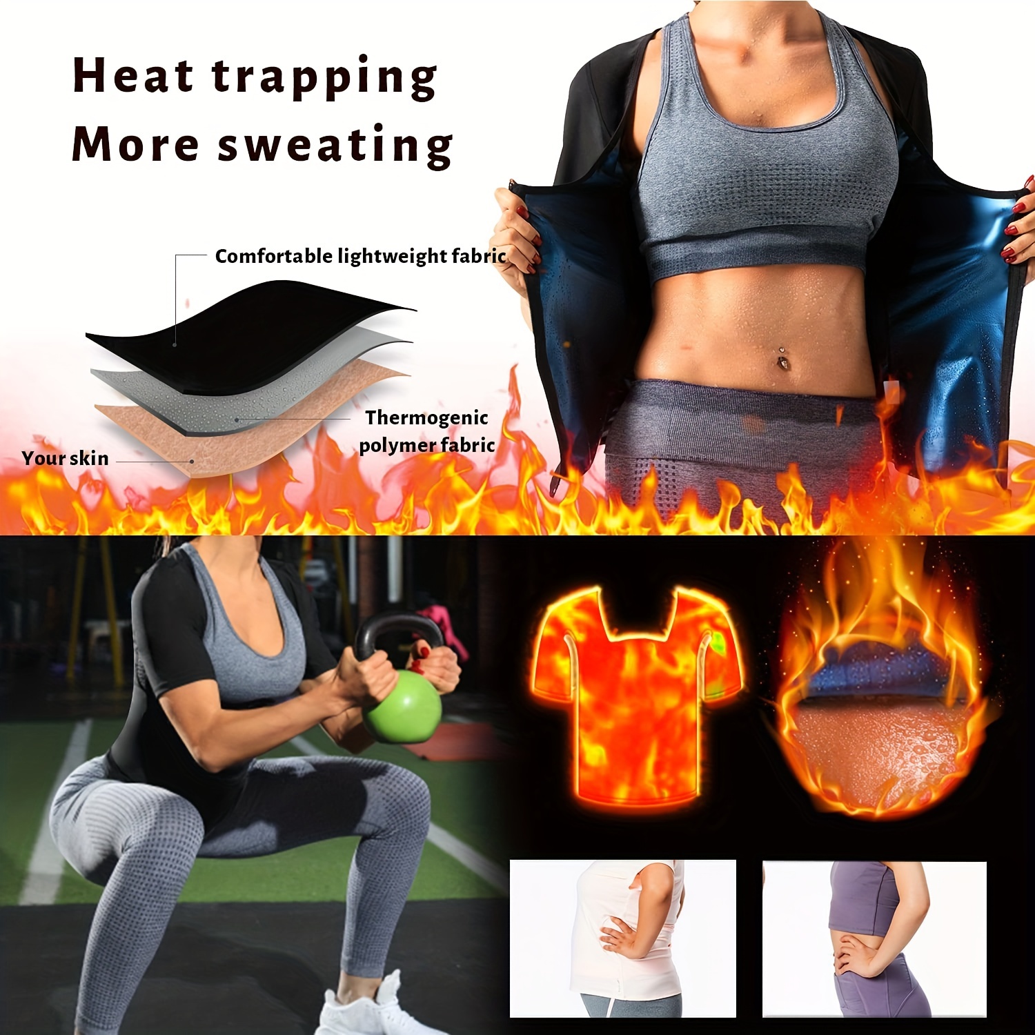 The Couture Collection waist trainer compression and heat trapping