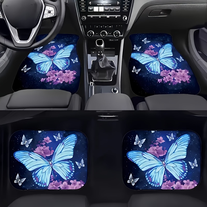 1pc blue Butterfly decorations car aromatherapy Car air outlet decoration  moving butterfly air outlet fragrance for car home RV interior decoration