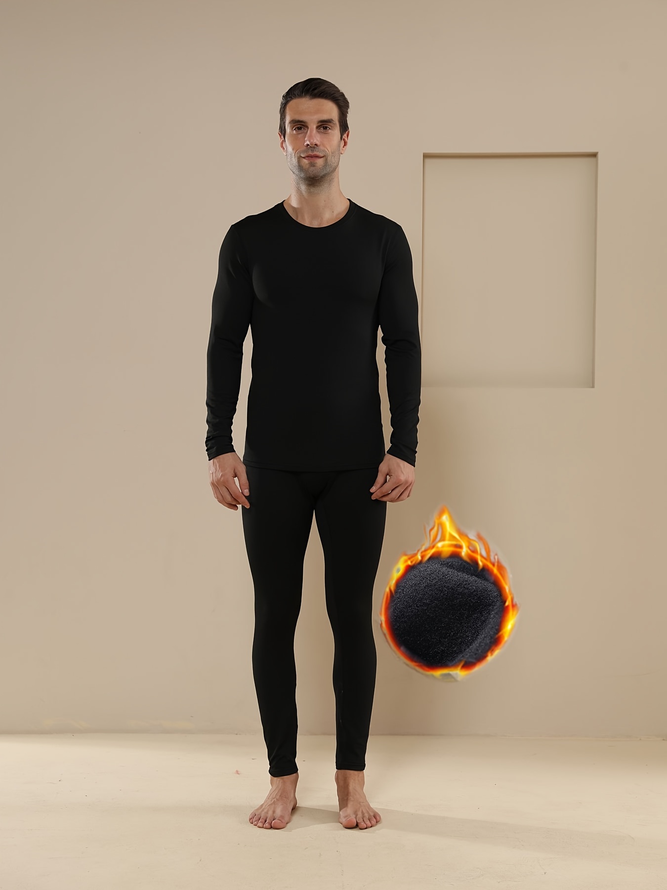  Camiseta térmica atlética de manga larga para hombre, de  compresión, para invierno, para gimnasio, correr, para hombre, Negro - :  Ropa, Zapatos y Joyería