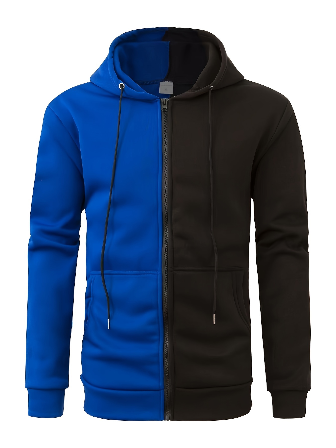 Color Block Hoodie Cool Hoodies Men Men's Casual Classic - Temu