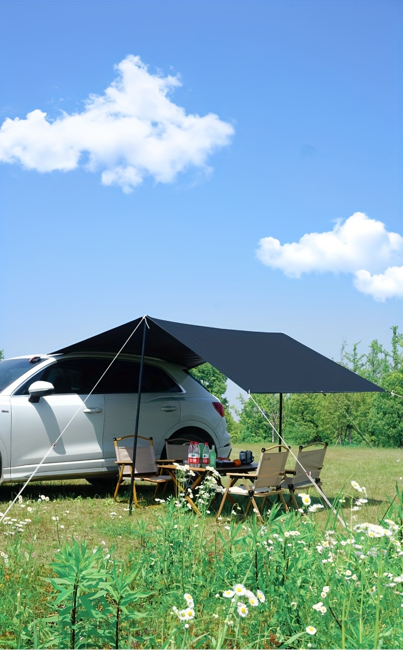 Car Awning Camping Outdoor Freestanding Rooftop Tent Suv Trucks Overland  Tent Shelter Folding Portable Car Awning Sun Shelter - Sports & Outdoors -  Temu