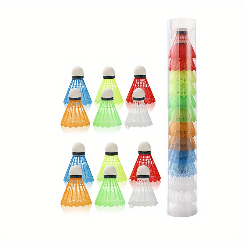 12pcs Multicolor Foam Head Badminton Shuttlecocks