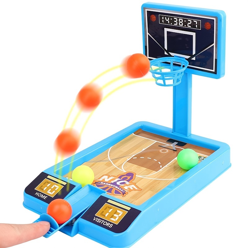 Buy Two Player Desktop Basketball Game Classic Arcade Games Basket Ball  Shootout Table Top Toy Online at Low Prices in India 
