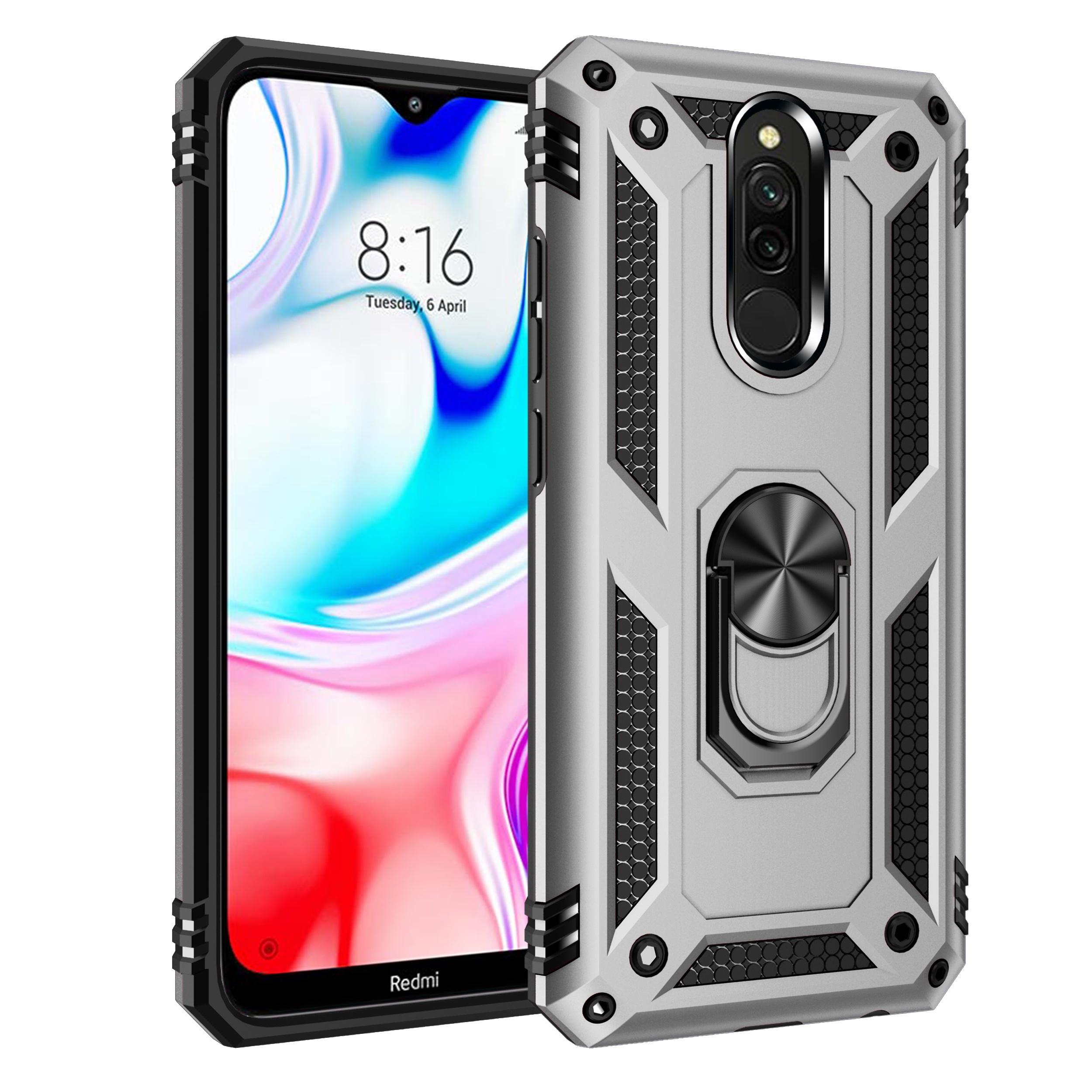 Redmi Note 8 Pro Funda Armadura Resistente Militar Prueba - Temu Mexico