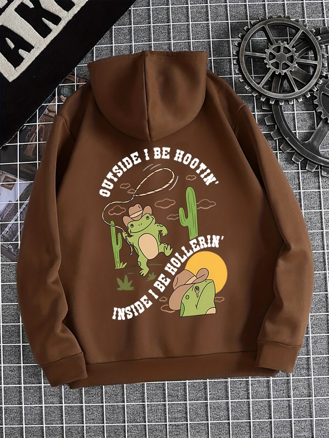 Plus size best sale frog hoodie