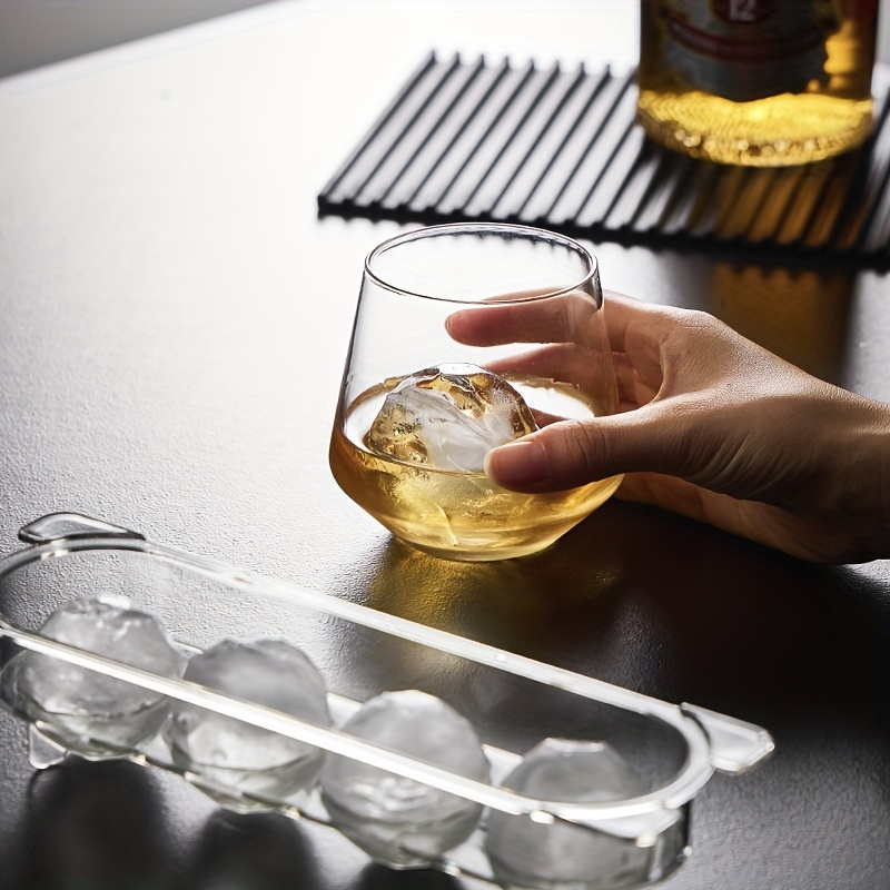 Whiskey Ice Globe Freeze Ice Cube Mold Ice Ball Maker Portable Ice Ball Mold  For Diy, Free Shipping, Free Returns