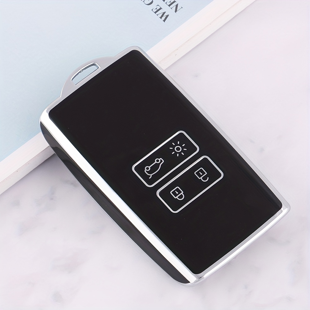 Tpu Car Remote Key Fob Cover Key Case Renault Captur Koleos - Temu