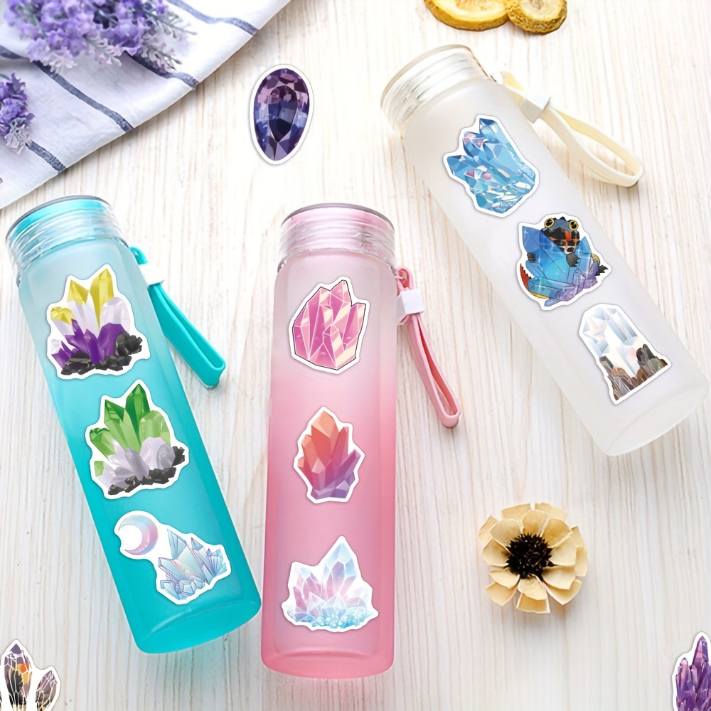 Crystal Stickers, Waterproof Stickers For Water Bottle, Srapbook, Laptop,  Phone Case Decor - Temu
