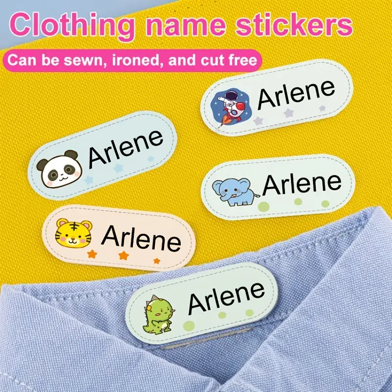 Kids Labels for Clothes, Shoe Stickers for Kids, Personalized Clothing  Labels