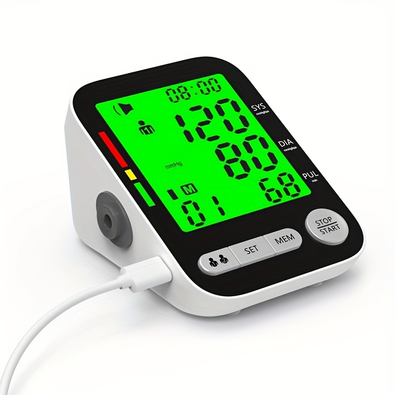 Blood Pressure Monitor Automatic Upper Arm Blood Pressure - Temu
