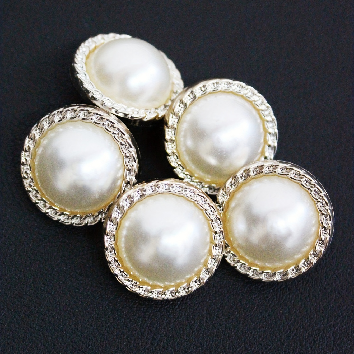 Round Sewing Pearl Buttons Mushroom Buttons For Clothing - Temu