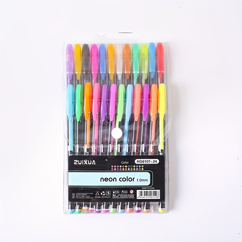 12/18/24 Colors Glitter Neon Highlighters Sketch Drawing Markers