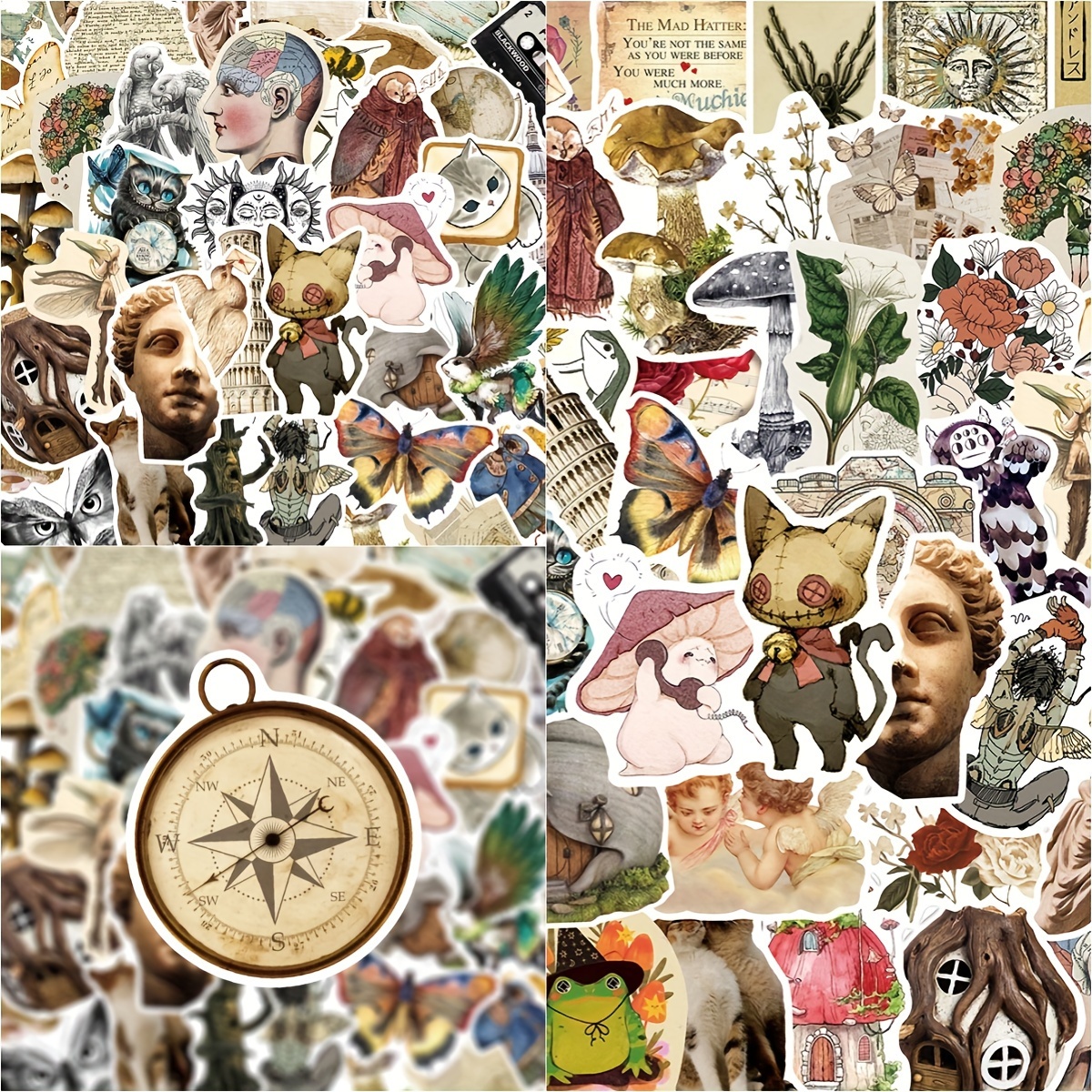 Sticker Vintage - Temu