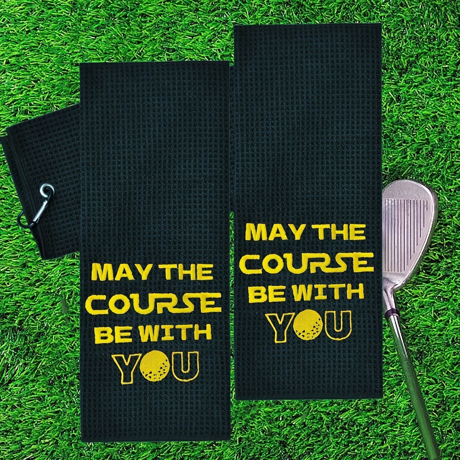 Golf Towels, Embroidered Funny Golf Towel - Golf Gifts For Men Or Women,  Golf Accessories For Men Or Women - Temu