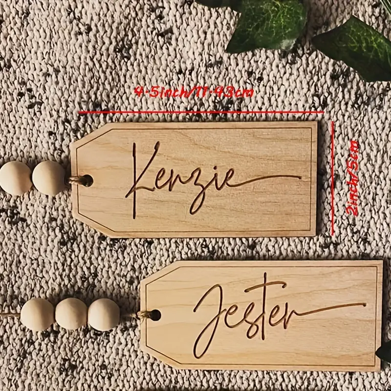 Custom Christmas Stocking Tags Name Tags Gift Tags Custom - Temu