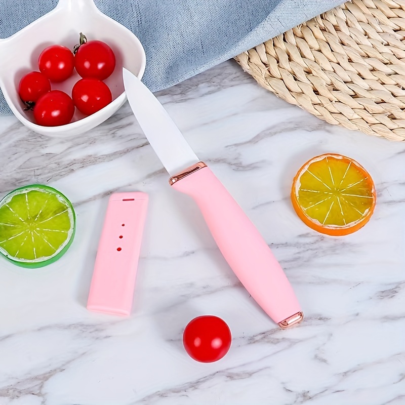 Fruit Knife, Peeling Knife With Cover, Multifunctional Ultra Sharp