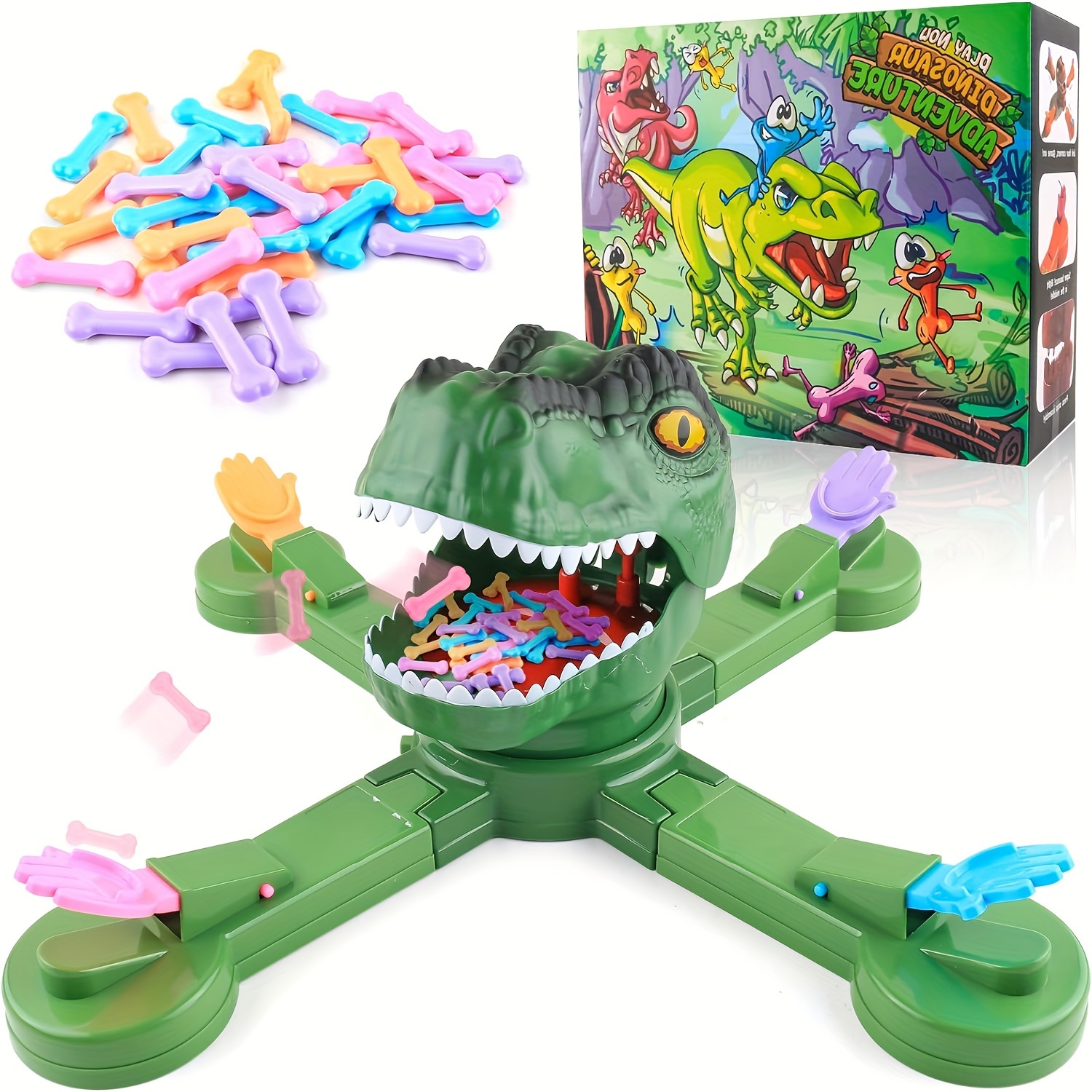 

Feed Dino Scramble Game, Family Party Entertainment Game