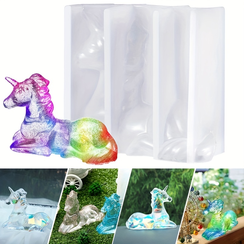 Handmade Cute Bear Straw Topper Silicone Mold Fish Tails Silicone Straw  Topper Mold for 8mm Straws Resin Casting Molds Clear Resin