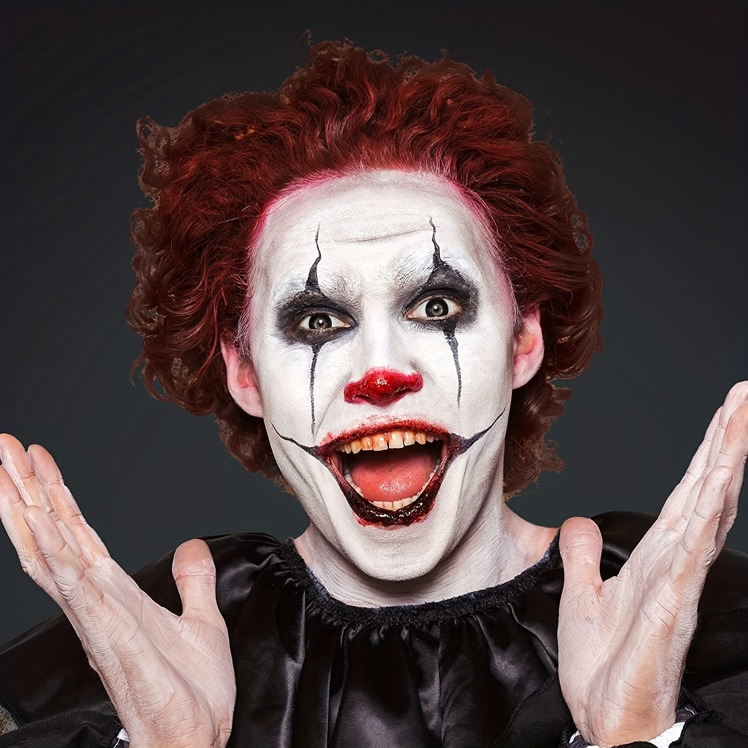 Maquillage Clown  Maquiagem de halloween simples, Maquiagem