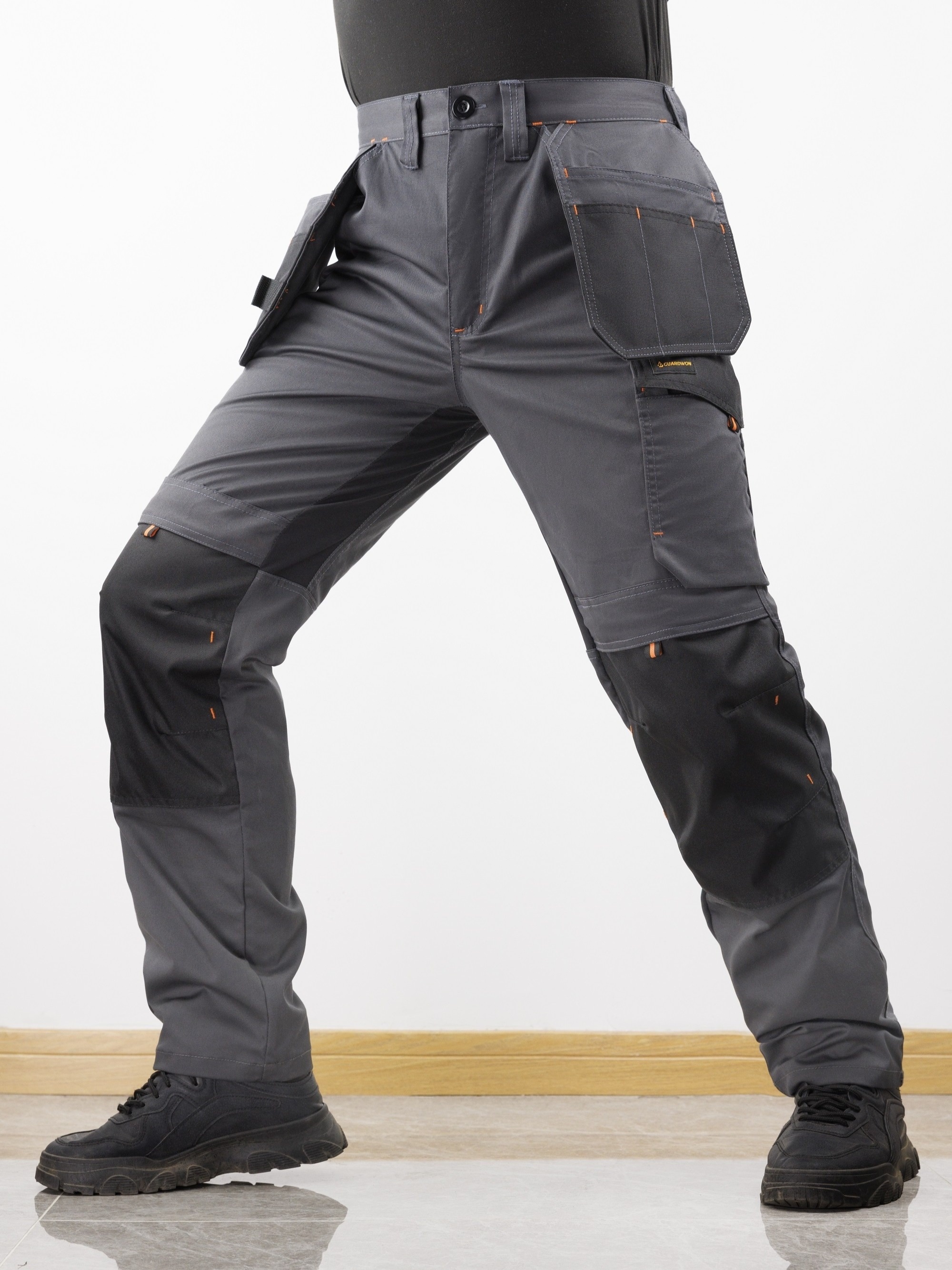 Men's Workwear Pants Spring & Autumn Fashionable Cuffed