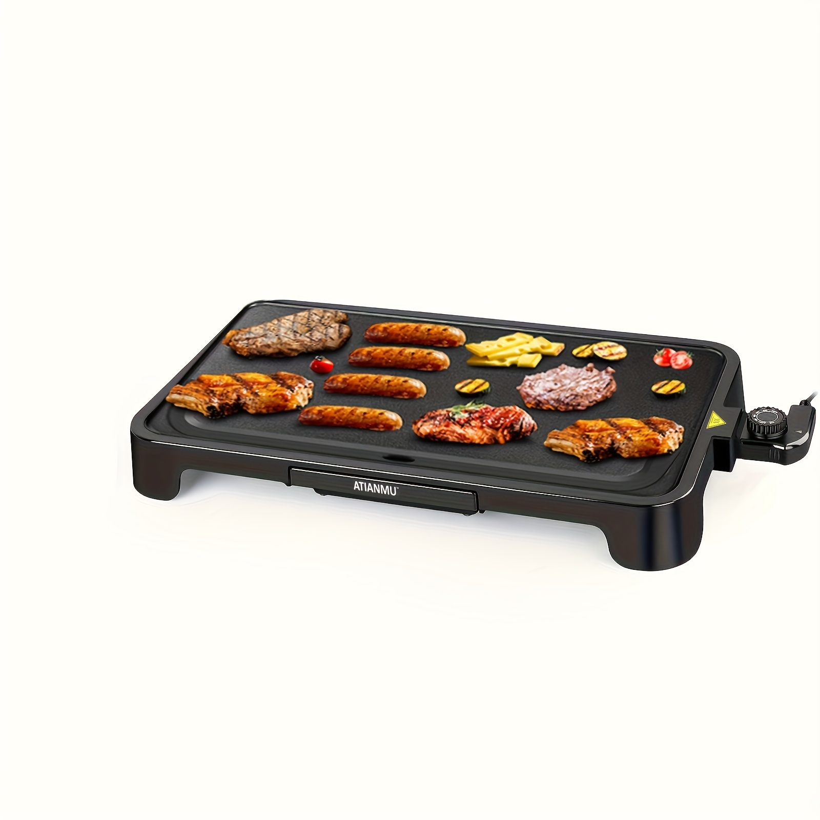 Us Plug Lcd Touch Screen Barbecue Oven Home Smokeless - Temu