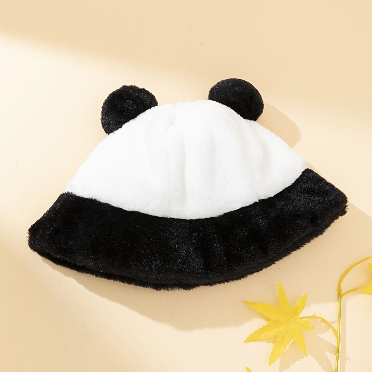 Cute Plush Animal Aviator Hat Beanie Bucket Hat Panda Hat Winter Unisex  Women Men's Thickened Warm Soft Ski Cap With Pom Ear Protection Hood New  Year Presents Christmas Valentine's Gift For Her