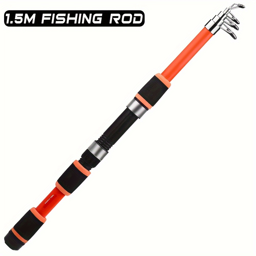 Small Fishing Rods, Mini Telescopic Fishing Rod, Mini Small Sea, Minor 2.3  Metres, 2.1 Metres, Fishing Rod, Fishing Gear, Throwing Sleeves (Size :  2.4) : : Sports & Outdoors