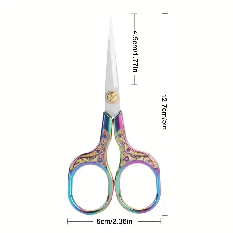 Stainless Steel Scissor Sewing Embroidery Scissors Small - Temu