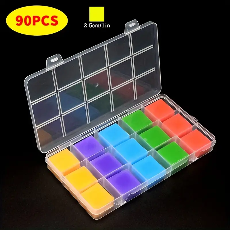 Huacan 50pcs Glue Clay Diamond Painting Accessories and Tools