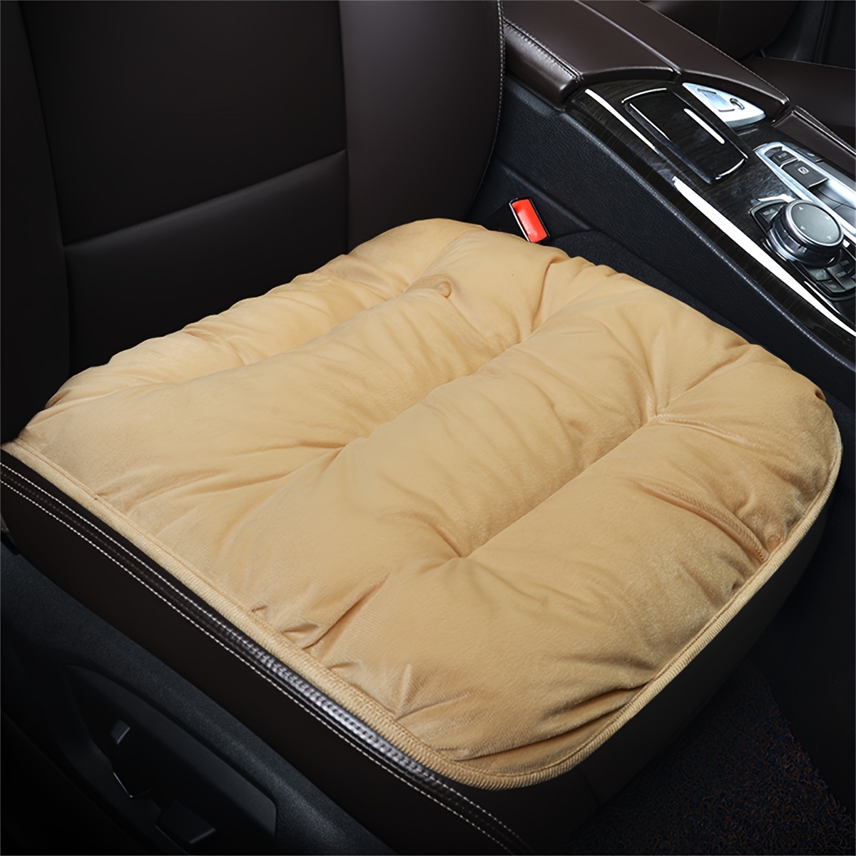 Winter Warm Padded Car Seat Cover Thicken Auto Soft Seat Cushion Protector