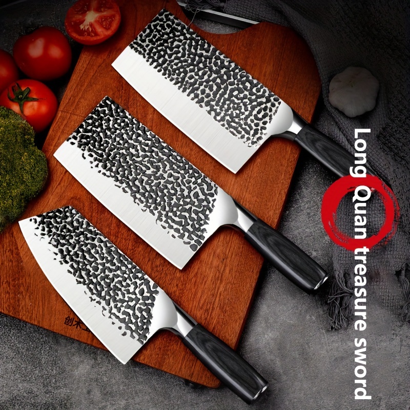 Kitchen Knife Household Set Hand forged Knife Collection - Temu