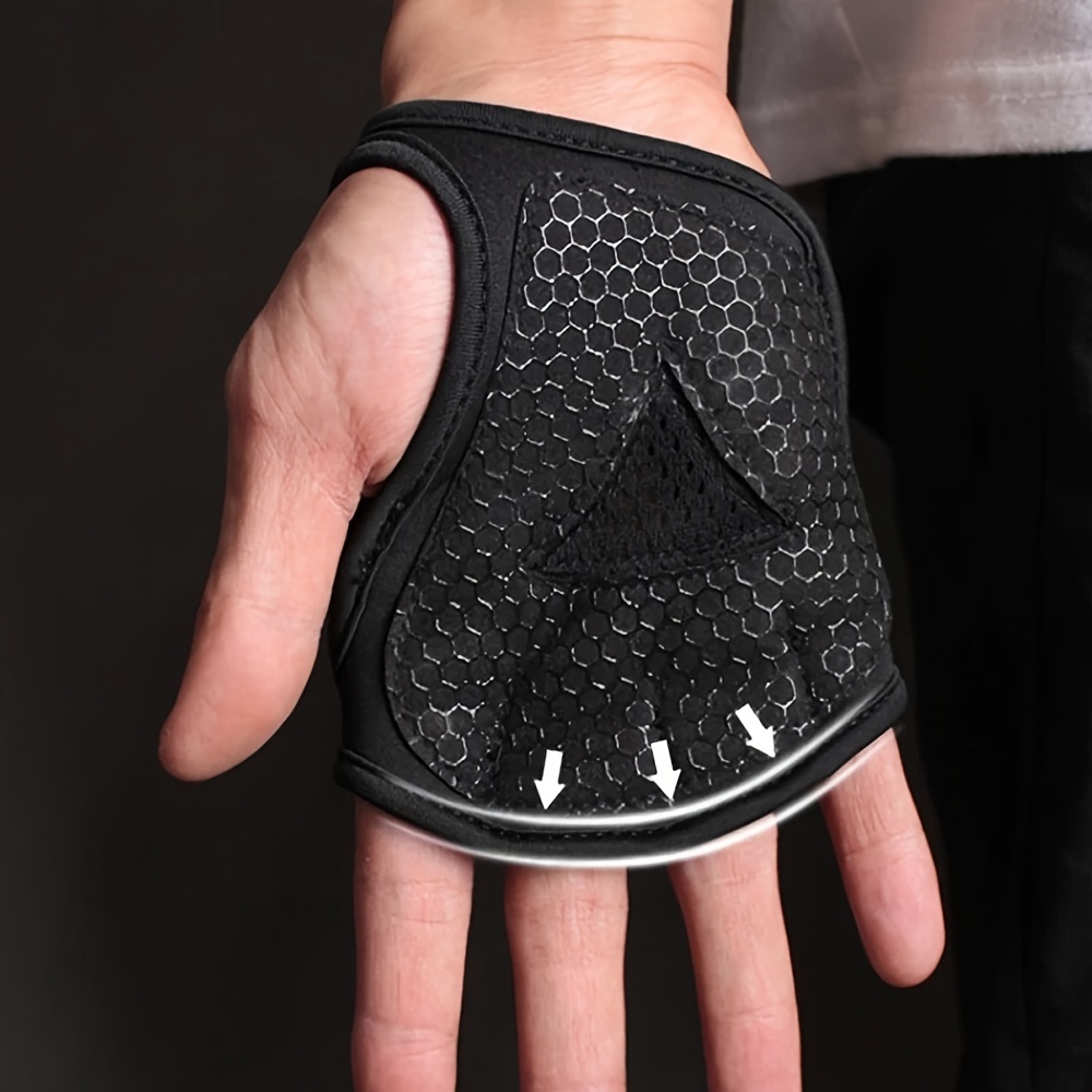 Guantes Sin Dedos Unisex Levantamiento Pesas Gimnasio - Temu