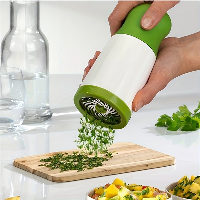 New Coriander Chopper, Vegetable Cutters, Herbs Grinder, Parsley Spice  Grinder, Herb Mill, Stainless Steel Blades Shredder, Spice Grinder For  Garlic Coriander Spice, Kitchen Accessories - Temu Japan