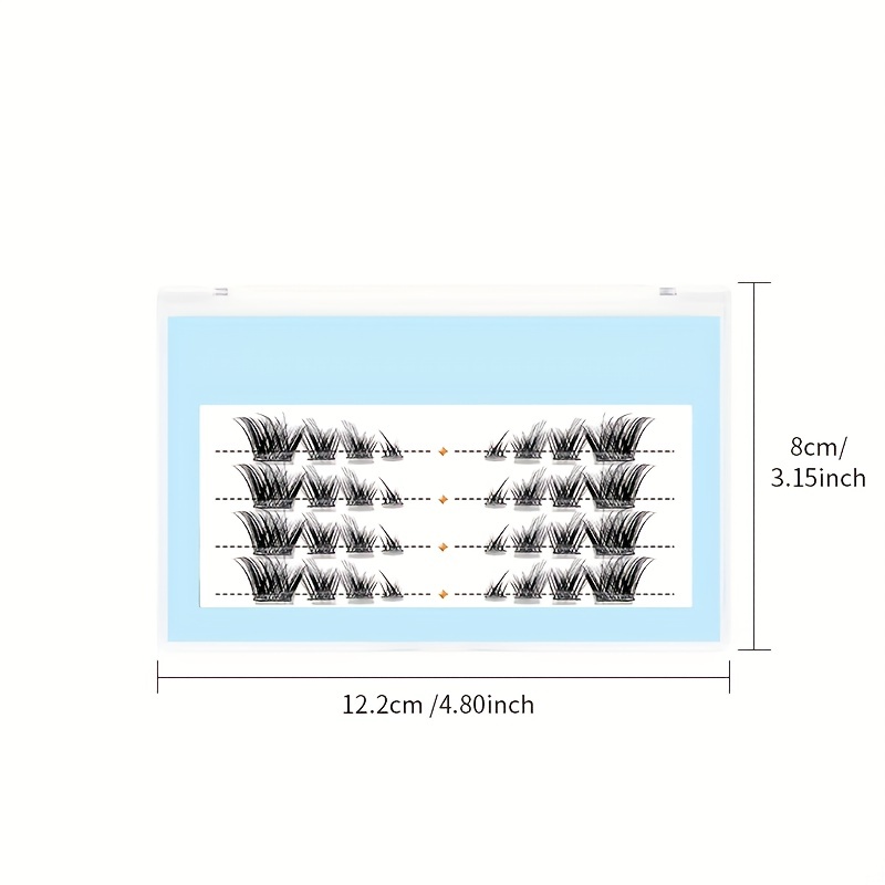 Cat Eye False Eyelashes Foxes Eye Segmented Lashes Extensions DIY