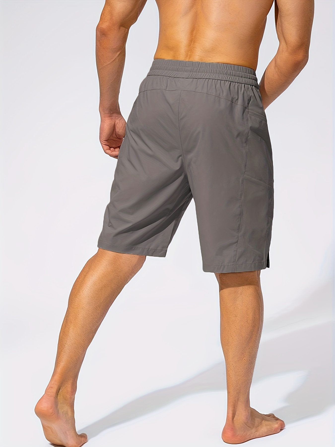 TMEOG Bañador Hombre Corto, Pantalon Corto Deporte Traje de Baño Shorts  Deportivos Bañador Natacion Surf Playa Calções de Banho Homem con Bolsillo  de Cremallera(Azul Marino,S): : Moda