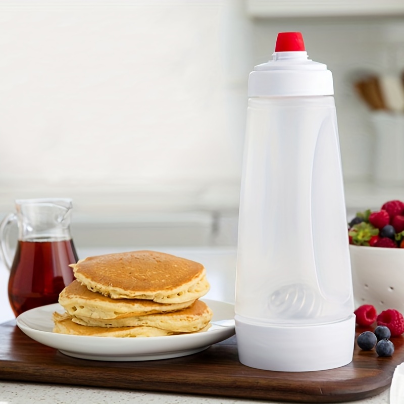 Batter Bottle Pancake Batter Mixer Egg Mixer Bottle With - Temu