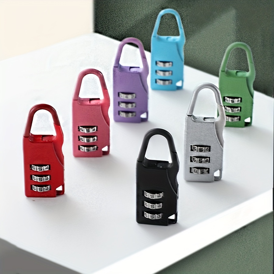 4-digit Combination Lock, Black Combination Padlock, Student Dormitory  Drawer Gym Changing Cabinet Lock, Box Bag Mini Small Lock, Waterproof Combination  Lock - Temu United Arab Emirates