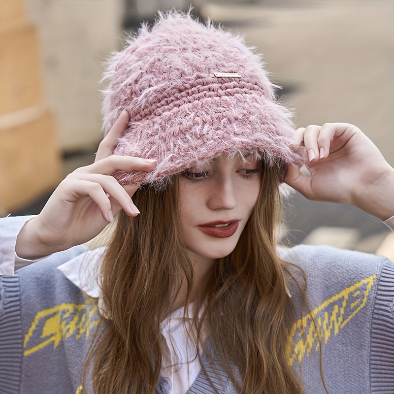 Fur cloche hot sale hat